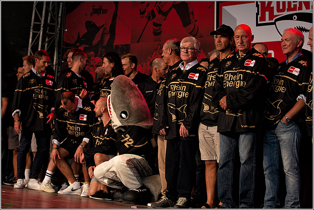 PENNY DEL;  Koelner Haie Fan- Fest zur Jubiläumssaison; Koeln, 12.08.2022